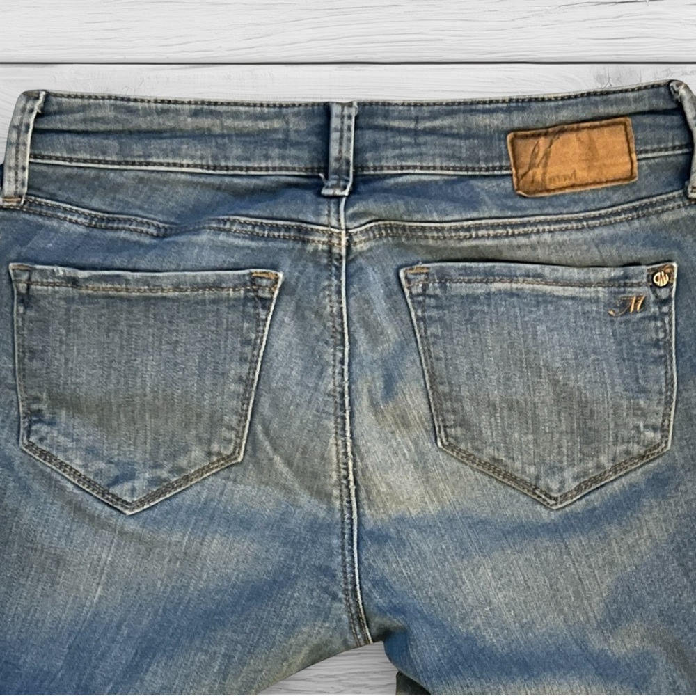 Mavi Jeans Adriana Ankle Mid Rise Super Skinny Jeans Sz 24-26